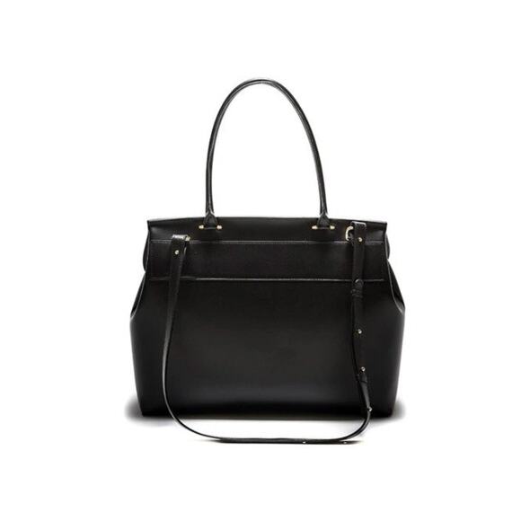 Italian Leather Handbag in Red Large Adjustable Strap Dust Bag READ - Picture 6 of 9